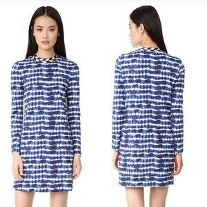Tory Burch Hollie Tie Dye Stripe Shift Dress